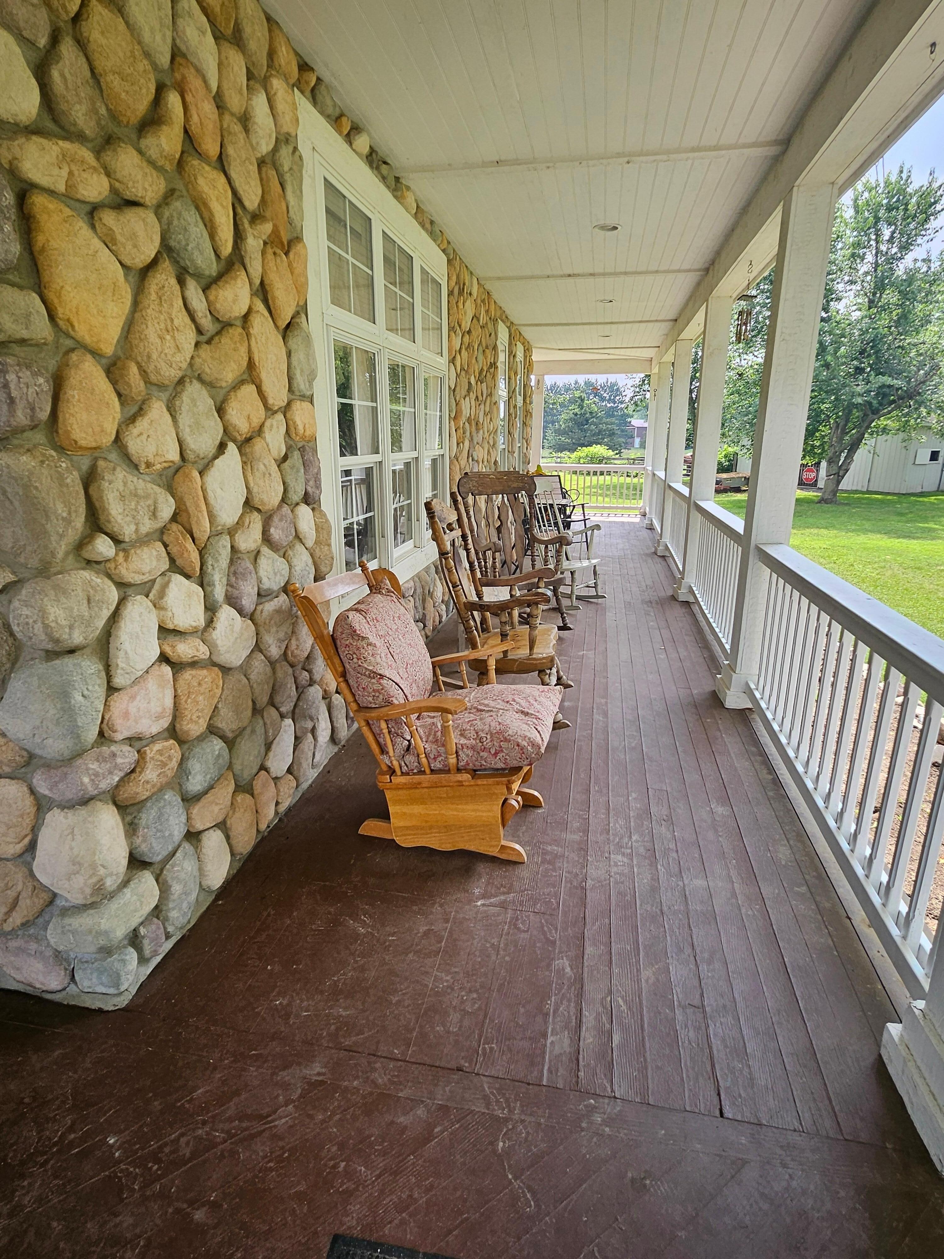 Wrap around porch