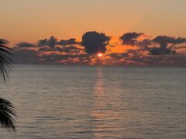 Beautiful Sunrise taken from the balcony.