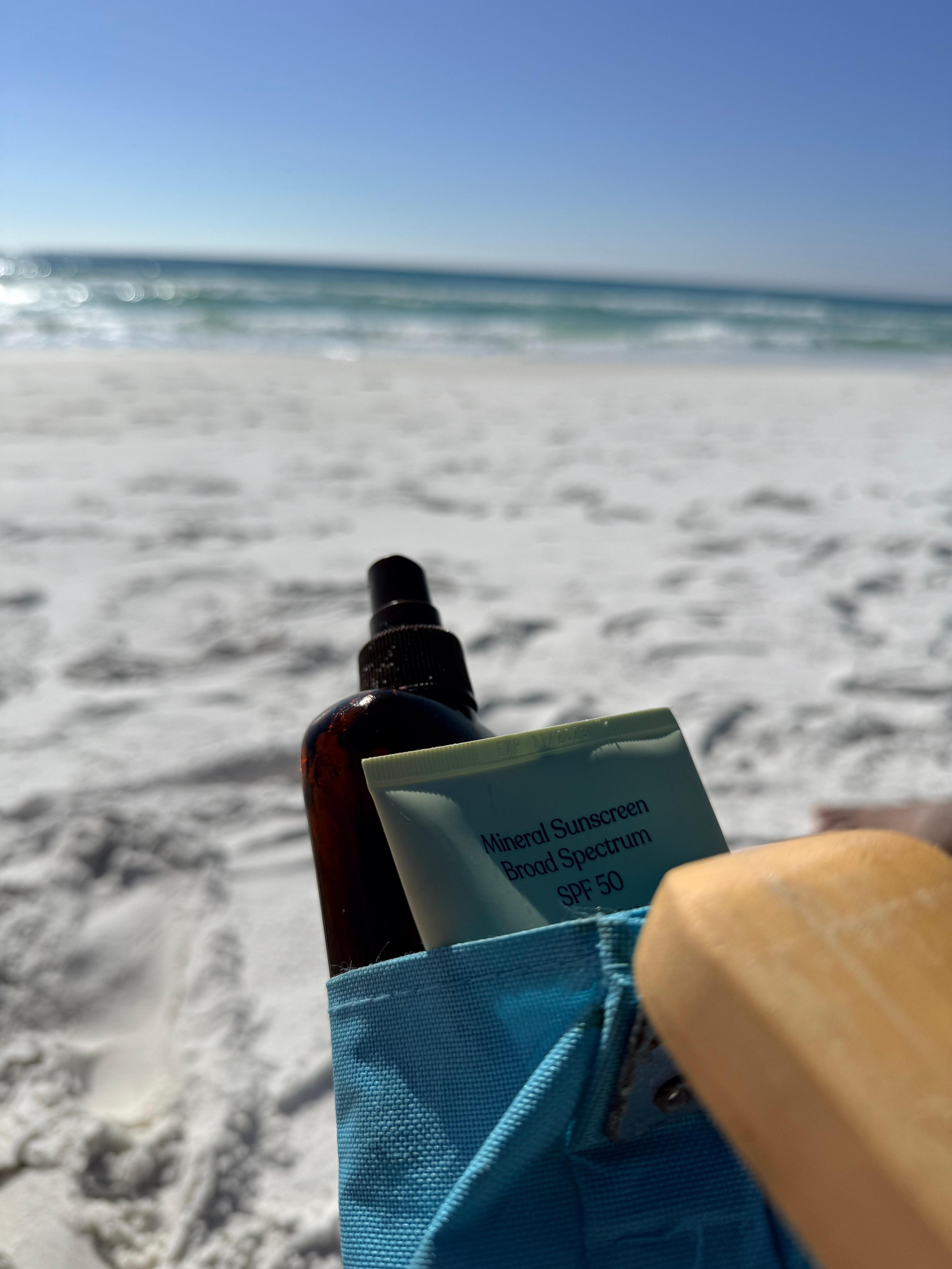 Enjoying the beach chairs. 