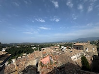 View from balcony on second floor