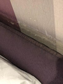 Worn wallpaper
