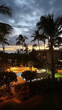 From our balcony