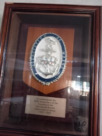 Plaques from different ships