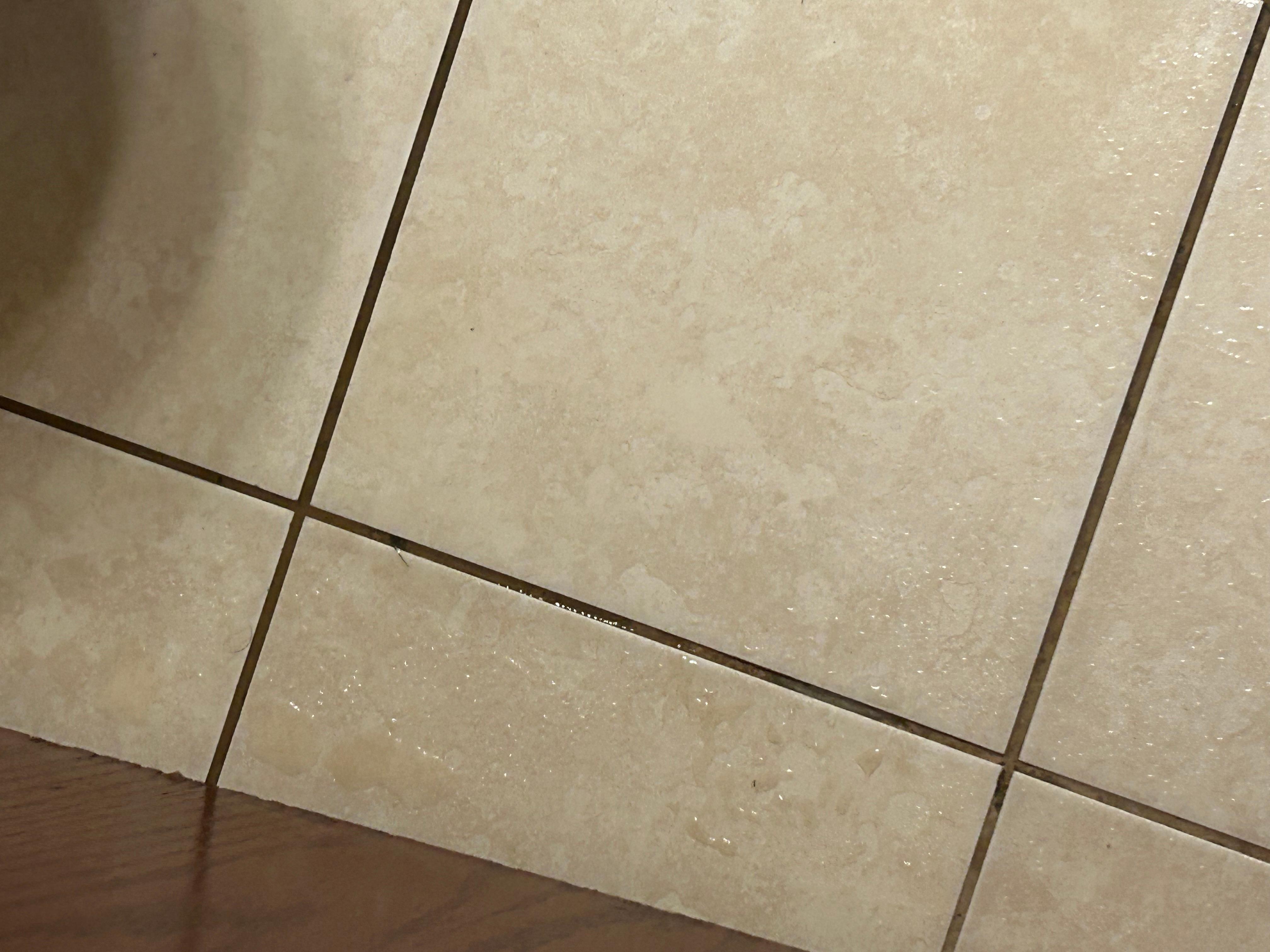 Water on bathroom floor room 2 (126)