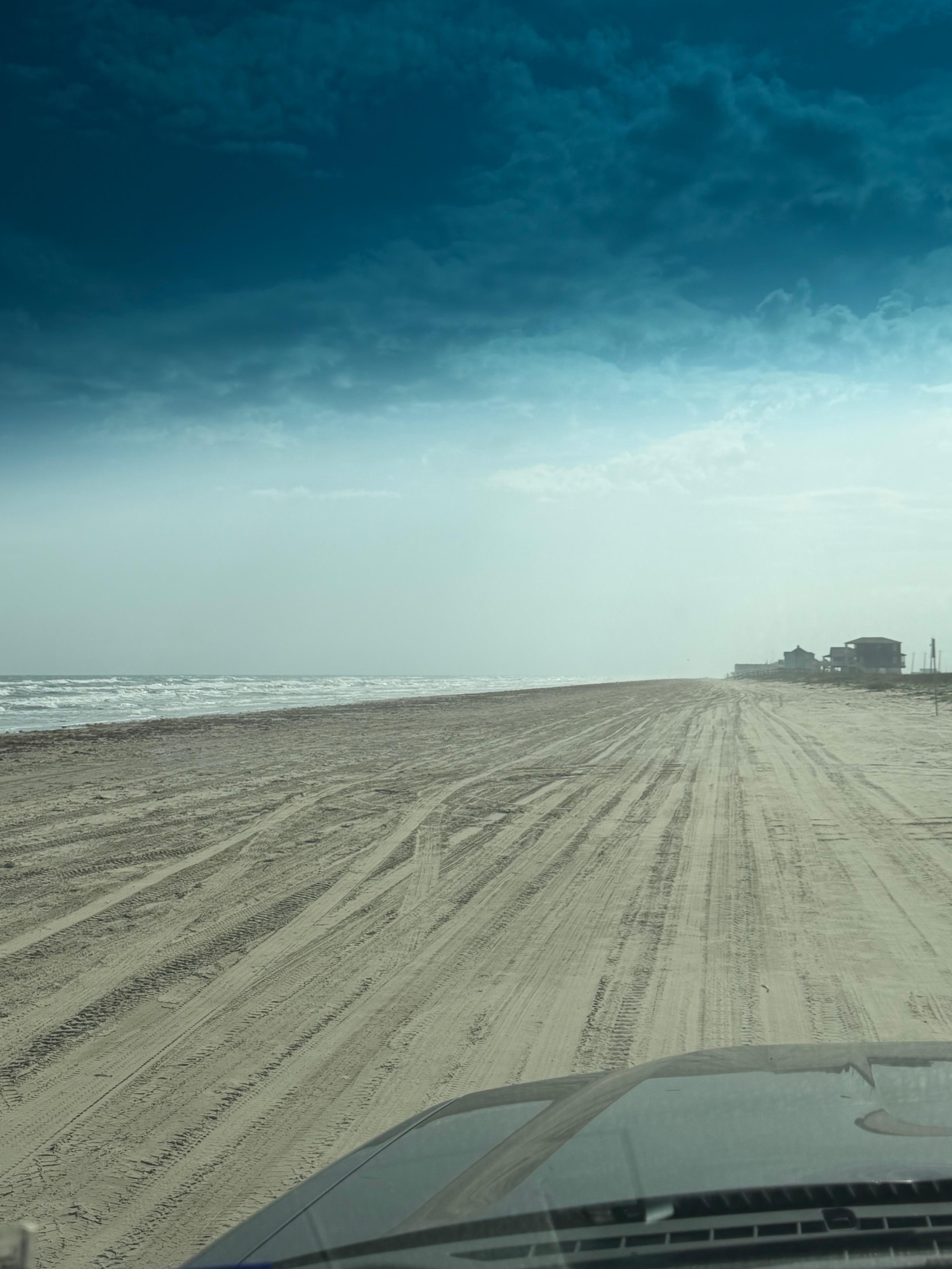 The beach was very clean and never crowded.  