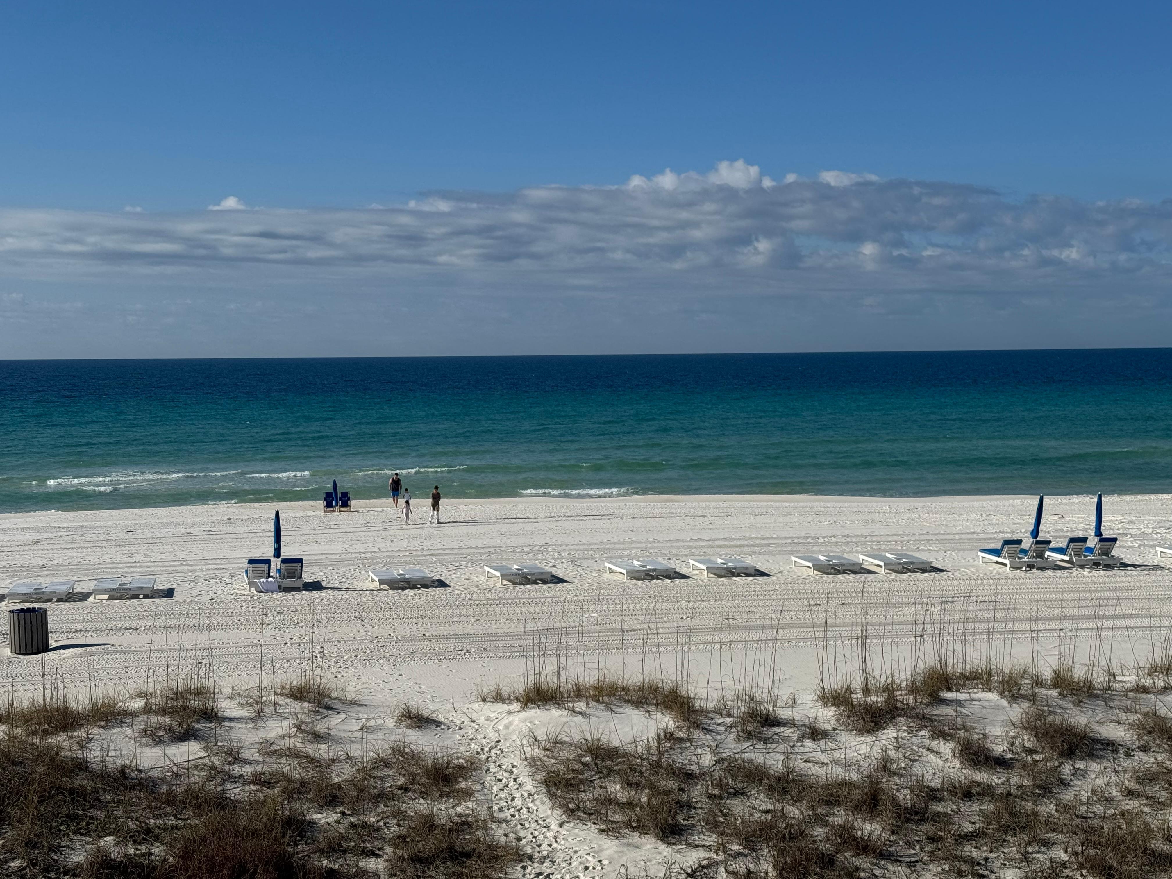 Literally steps from the sand. This view from the back deck