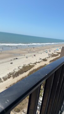 off balcony beach view