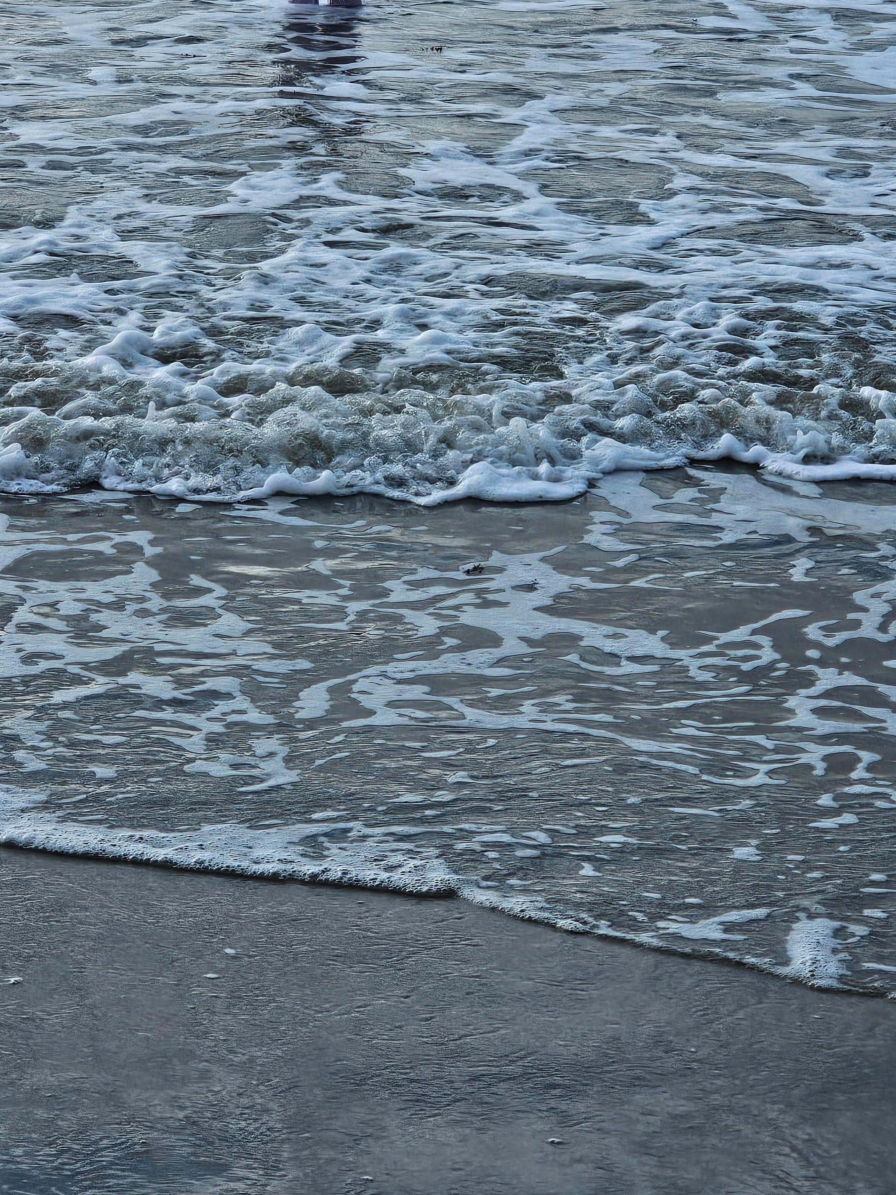 Nice to stroll on the beach early morning.