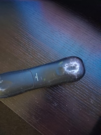 Dust on tv remote