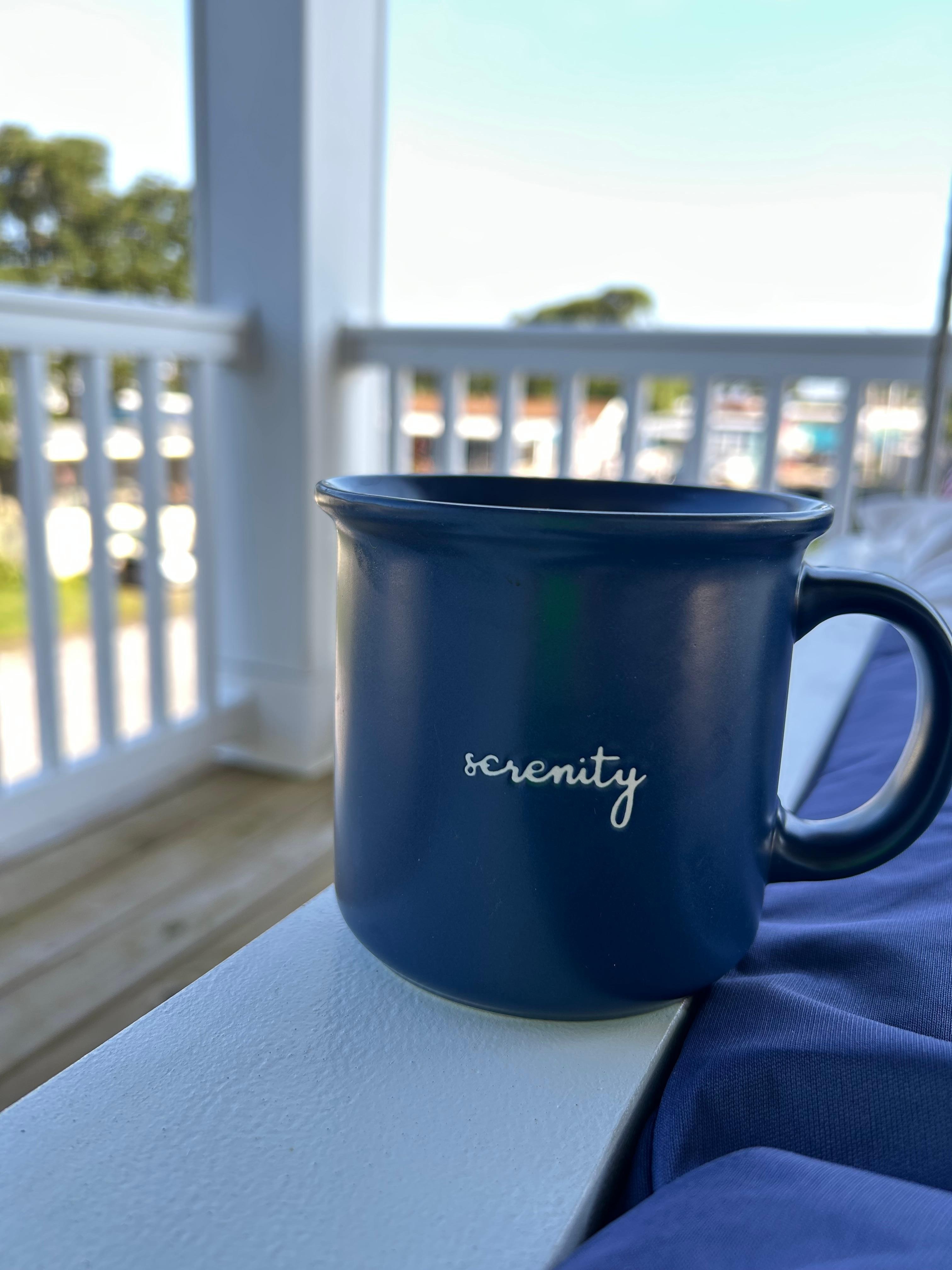 Porch swing was my favorite early morning spot.  We got lucky that the high humidity ceased for most of our week so the porches were enjoyed.  