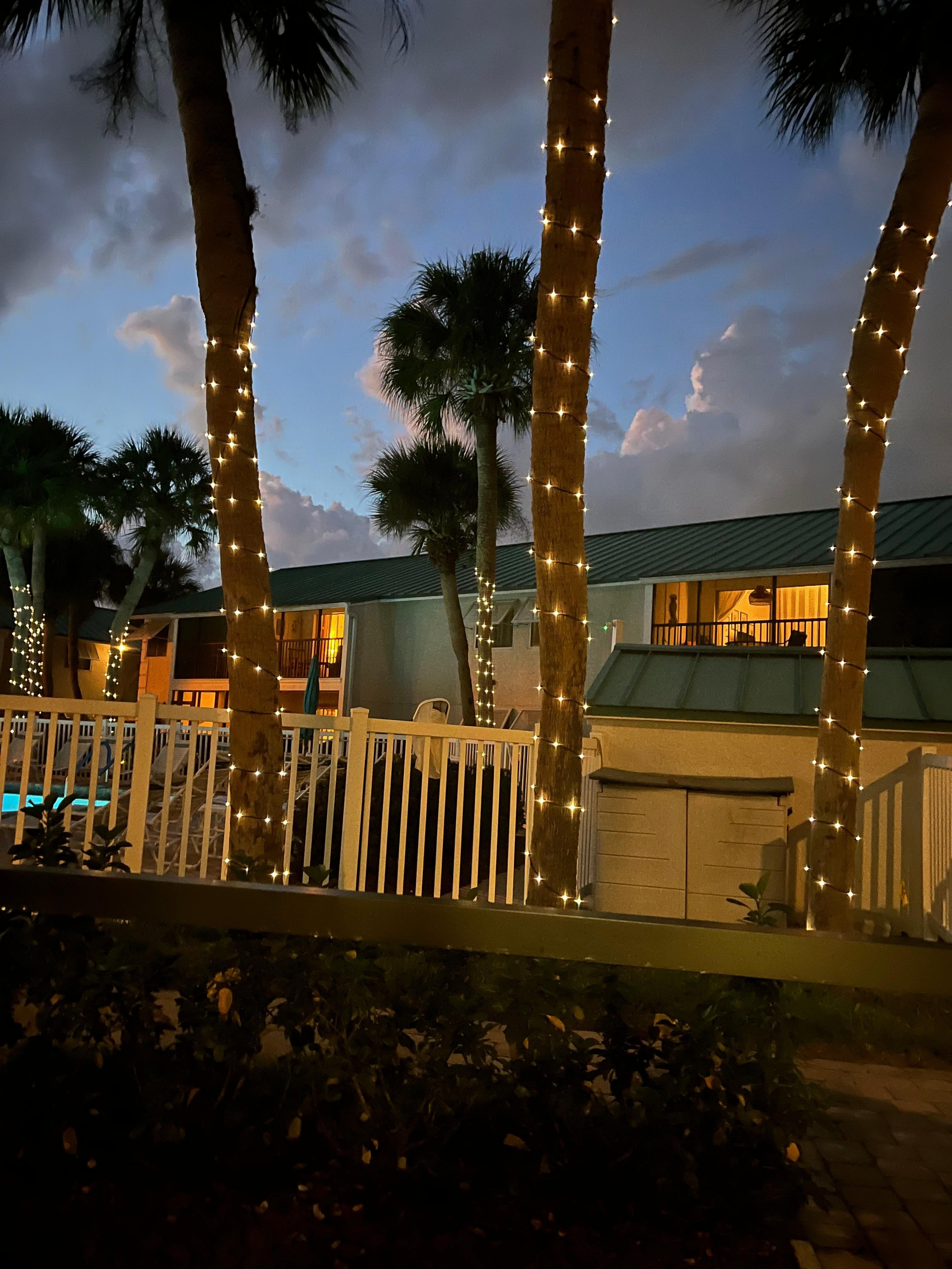 Night time on lanai