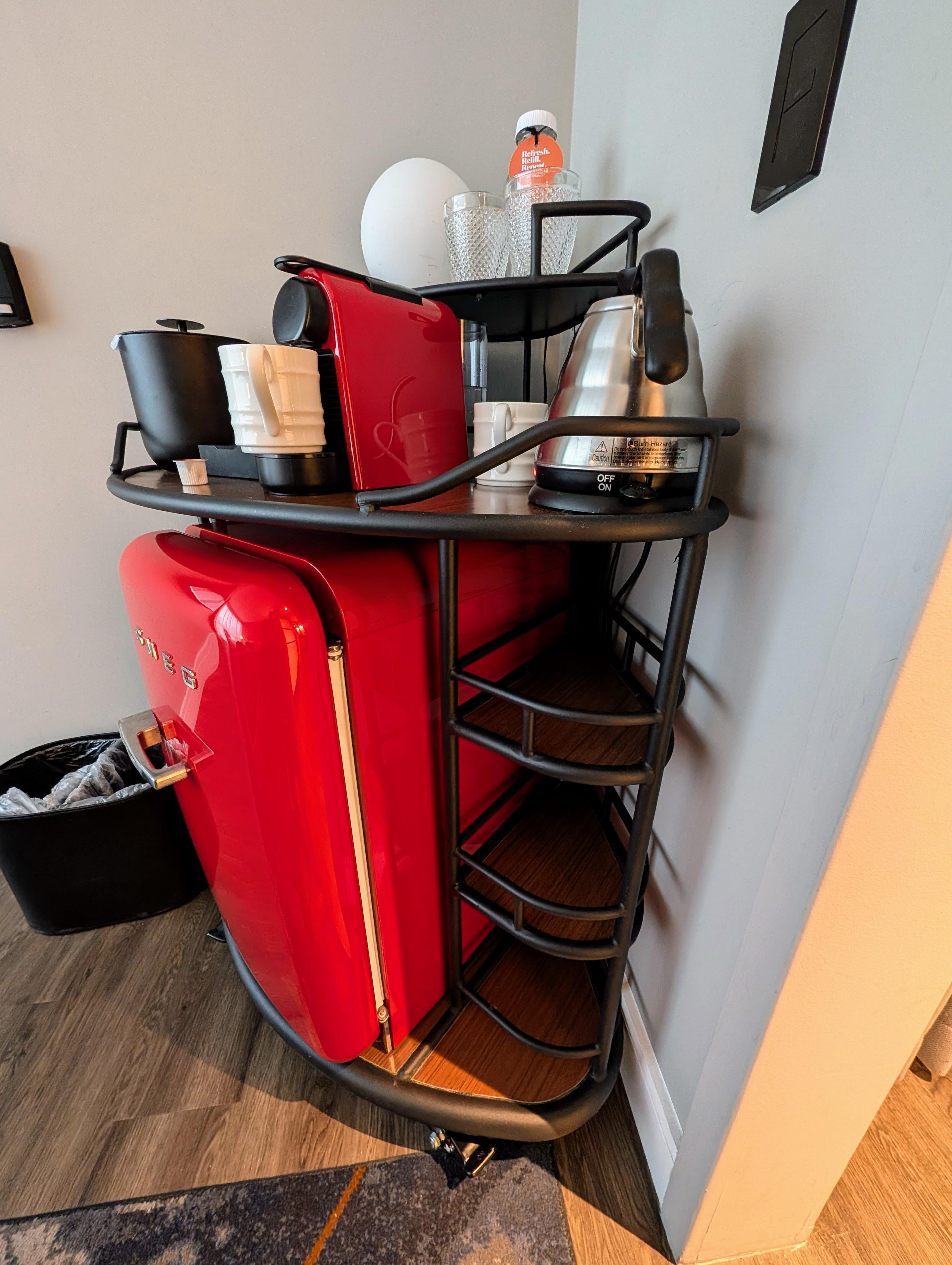 Drink making facilitates.