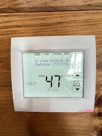 Heating did not work.