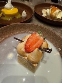 Dessert at Los Gallos Restaurant