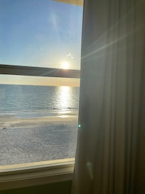 Looking out master bedroom window