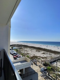 View from the patio!