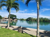 View from the 'Sand Bar' - one of the bars and eateries at Koro Sun.