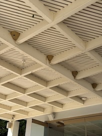 Breakfast seating area was covered in wasp nests which made eating challenging, dangerous (I’m allergic), and difficult to enjoy your meal.