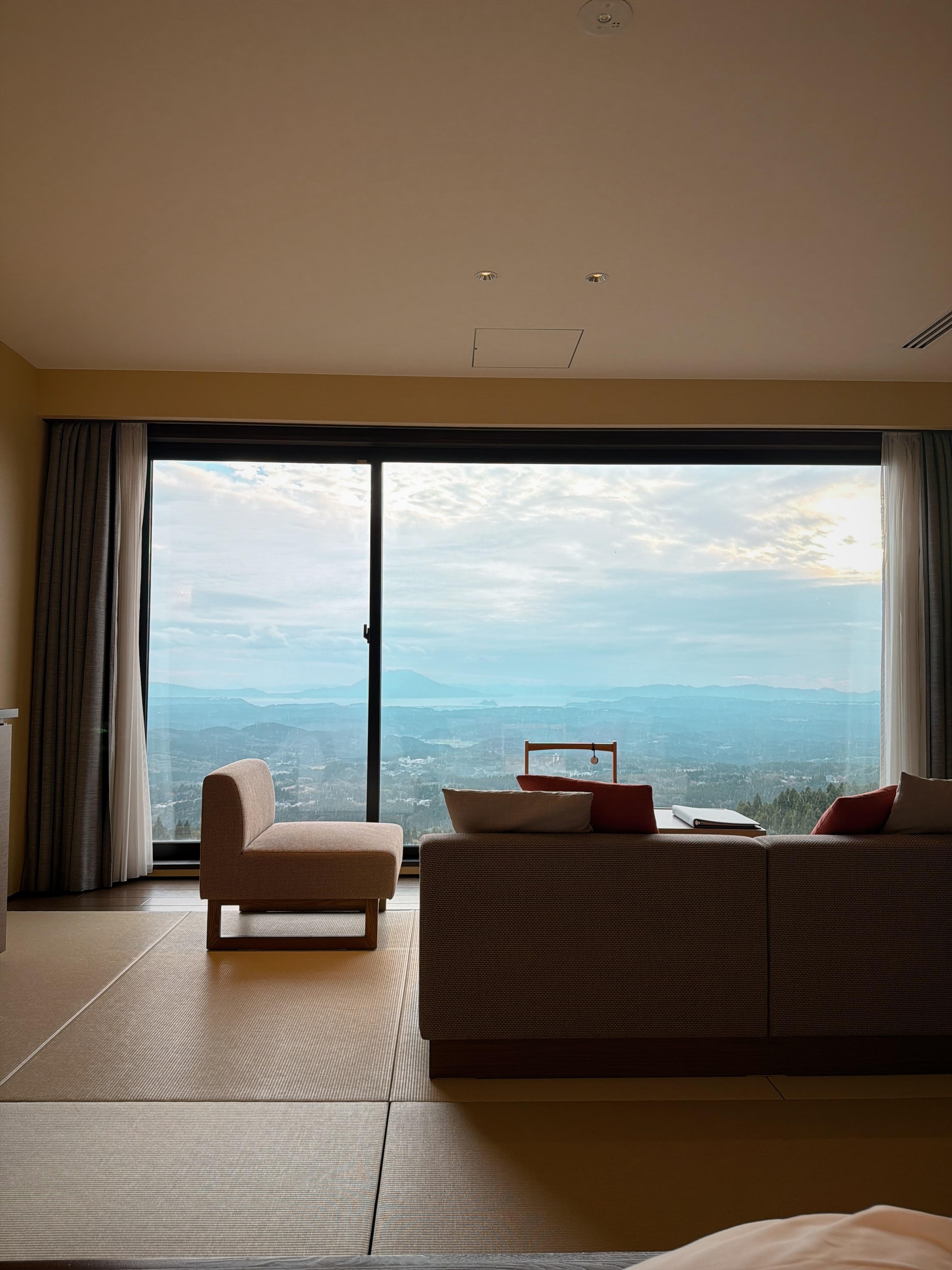 The living space in our room