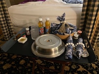 Free Breakfast delivered to room