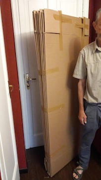 I took no photo s, but think grim council flat