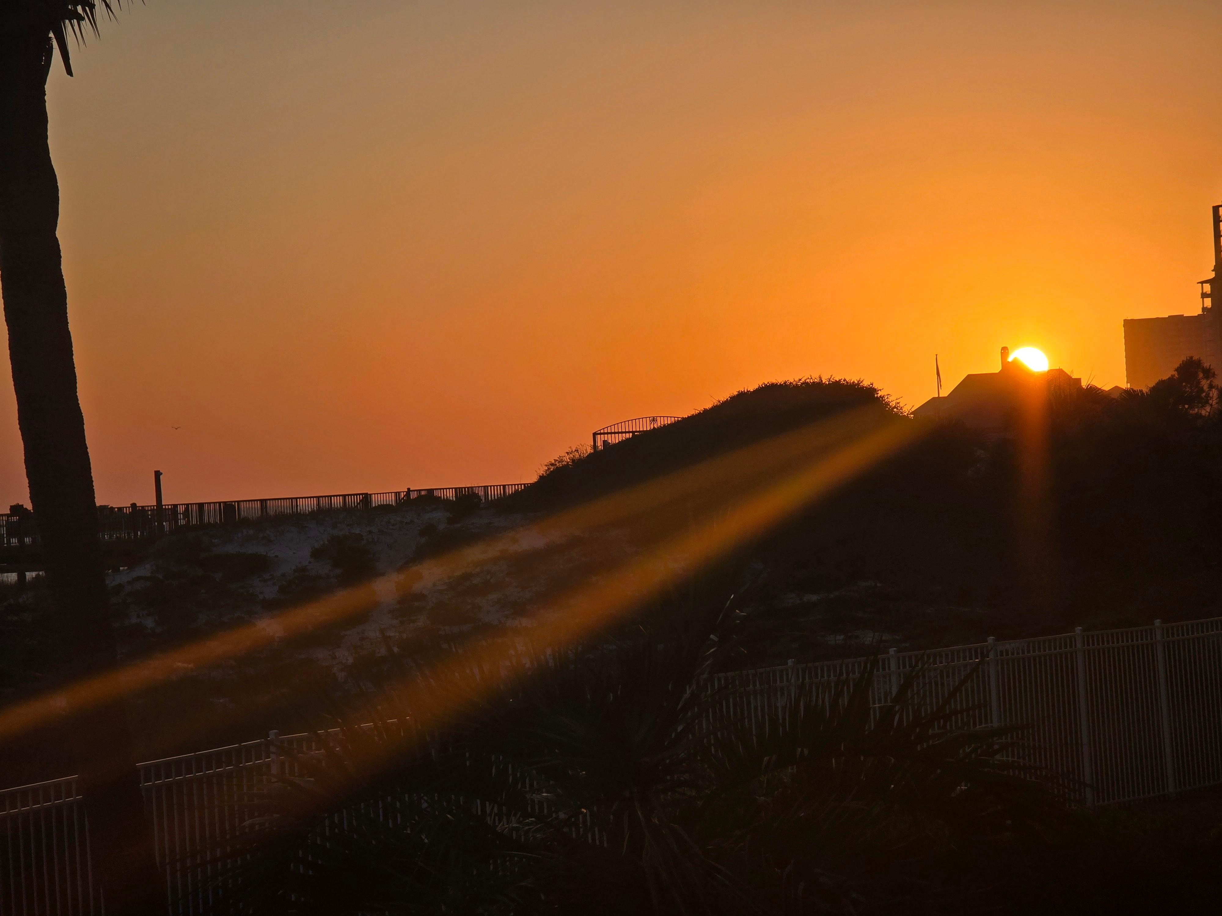 Sunset on my birthday 