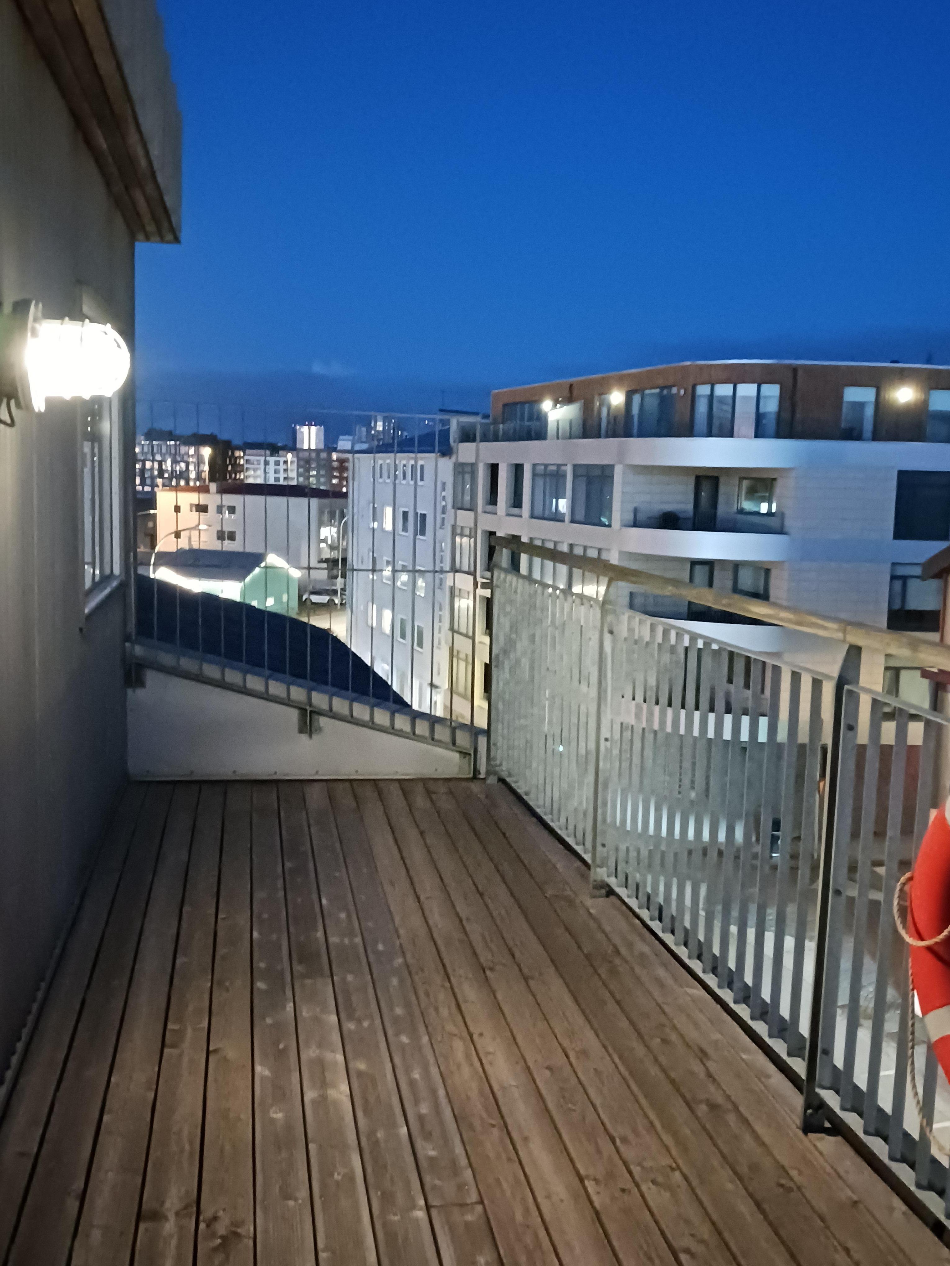 Street facing balcony