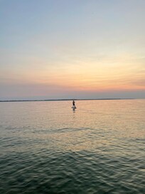 Favourite thing to do was paddle boarding!