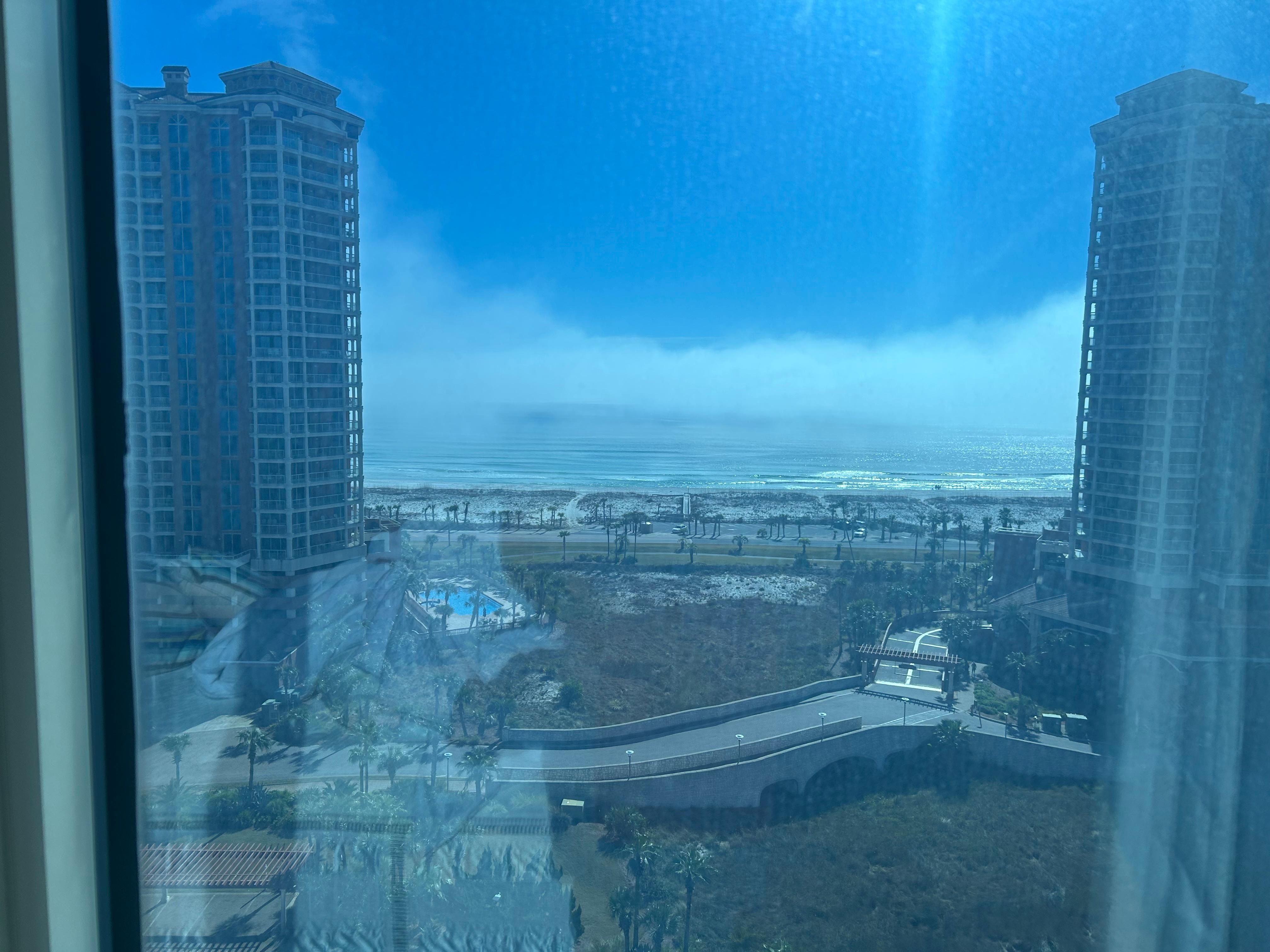 Great view from a secondary bedroom 