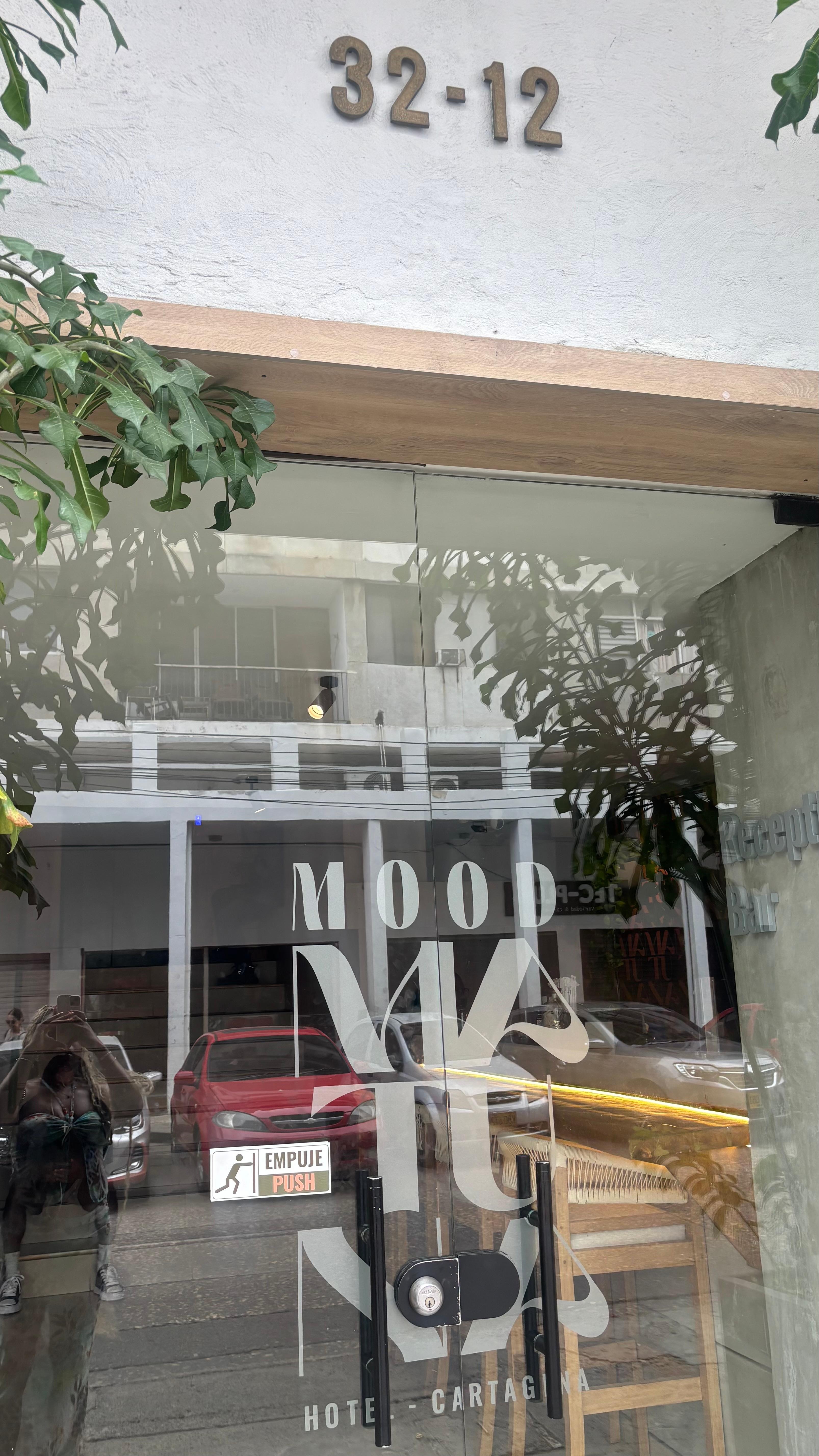 outside door