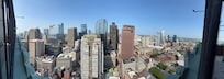 One of the views from the guests-only observation deck