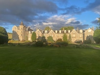 Gardens and hotel