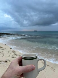 Tea on the beach