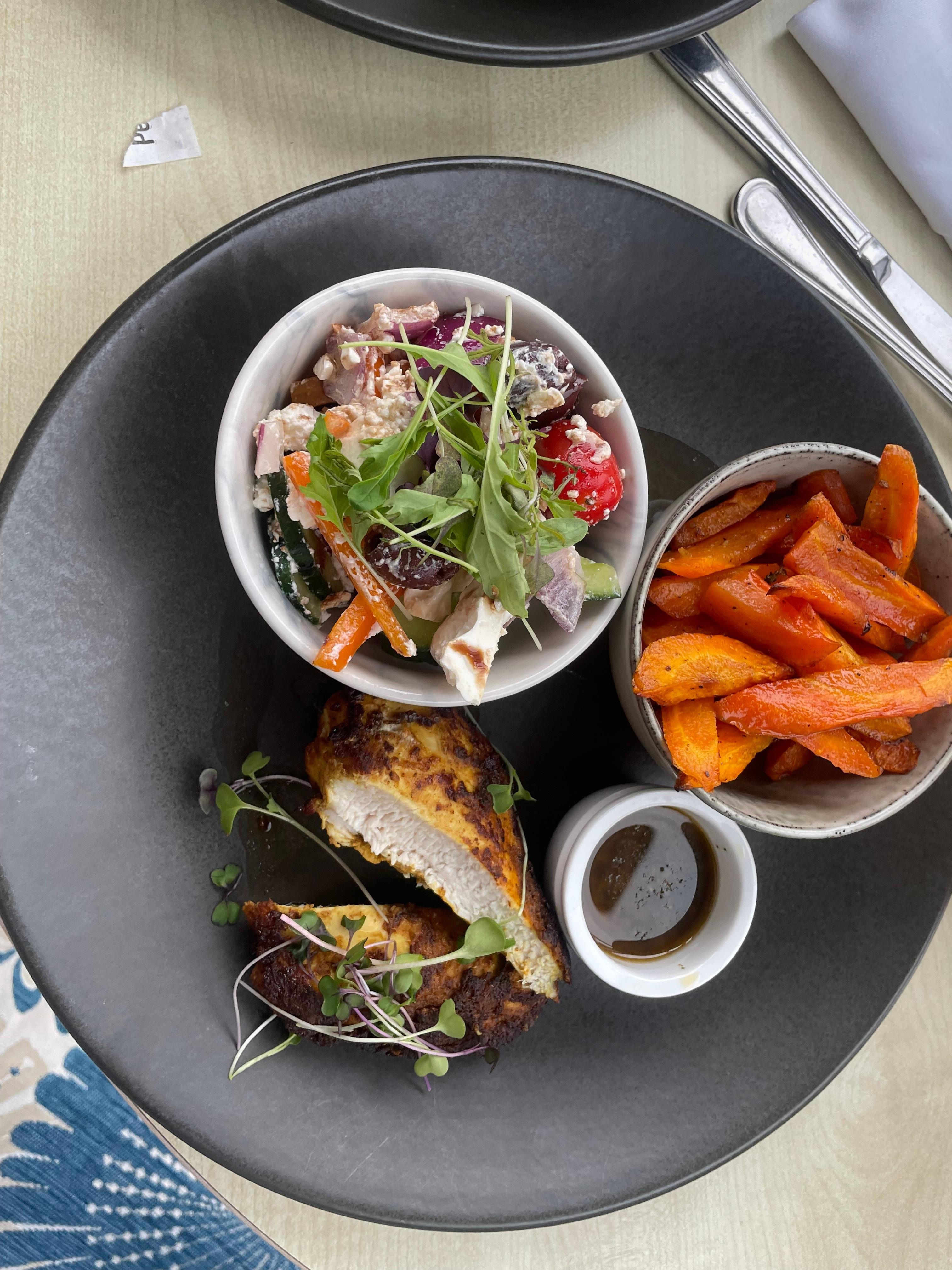 Healthy chicken meal options 