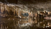 One of the photos from the Caverns