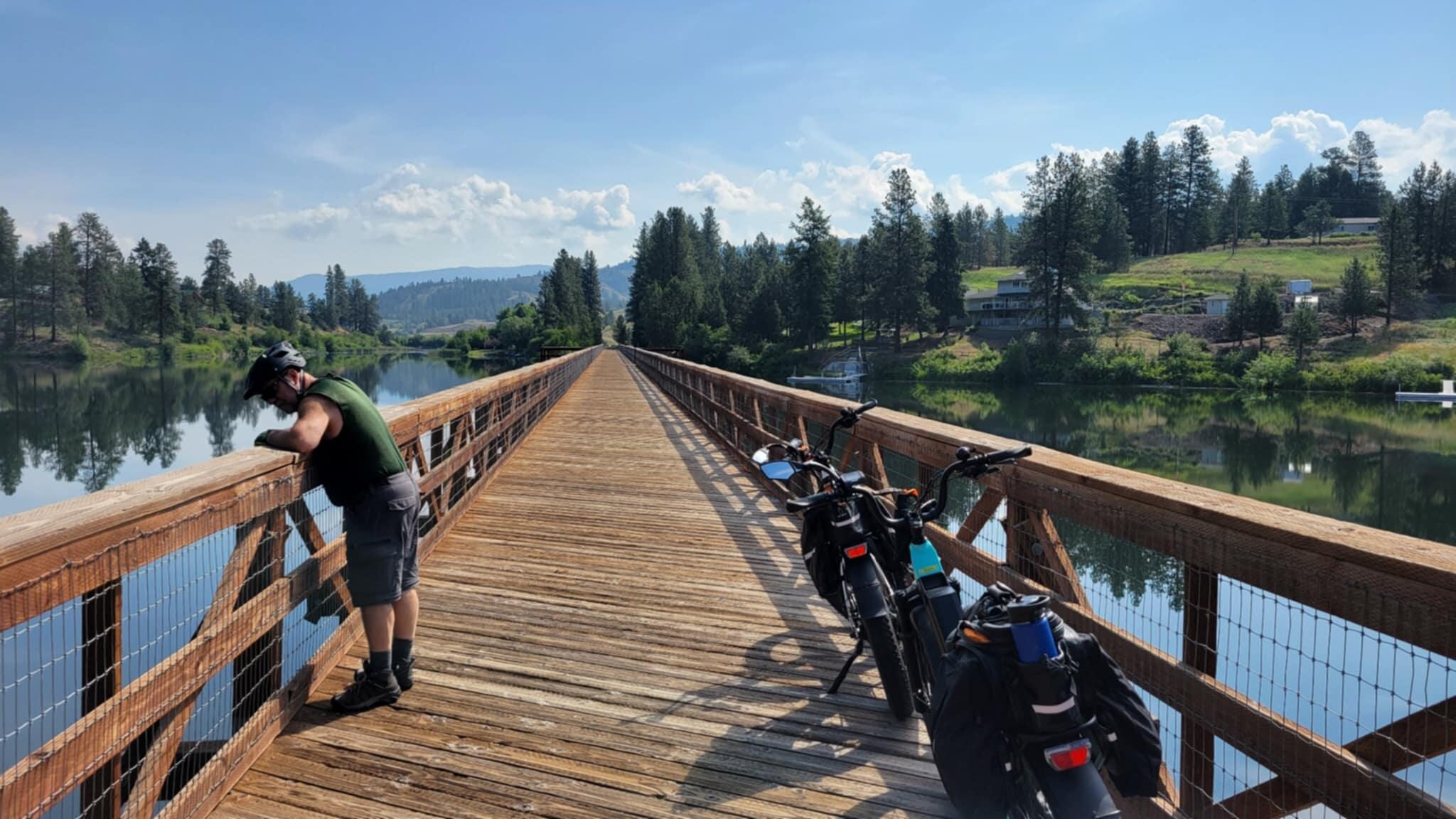 Ferry County Rail Trail, Curlew Trestle