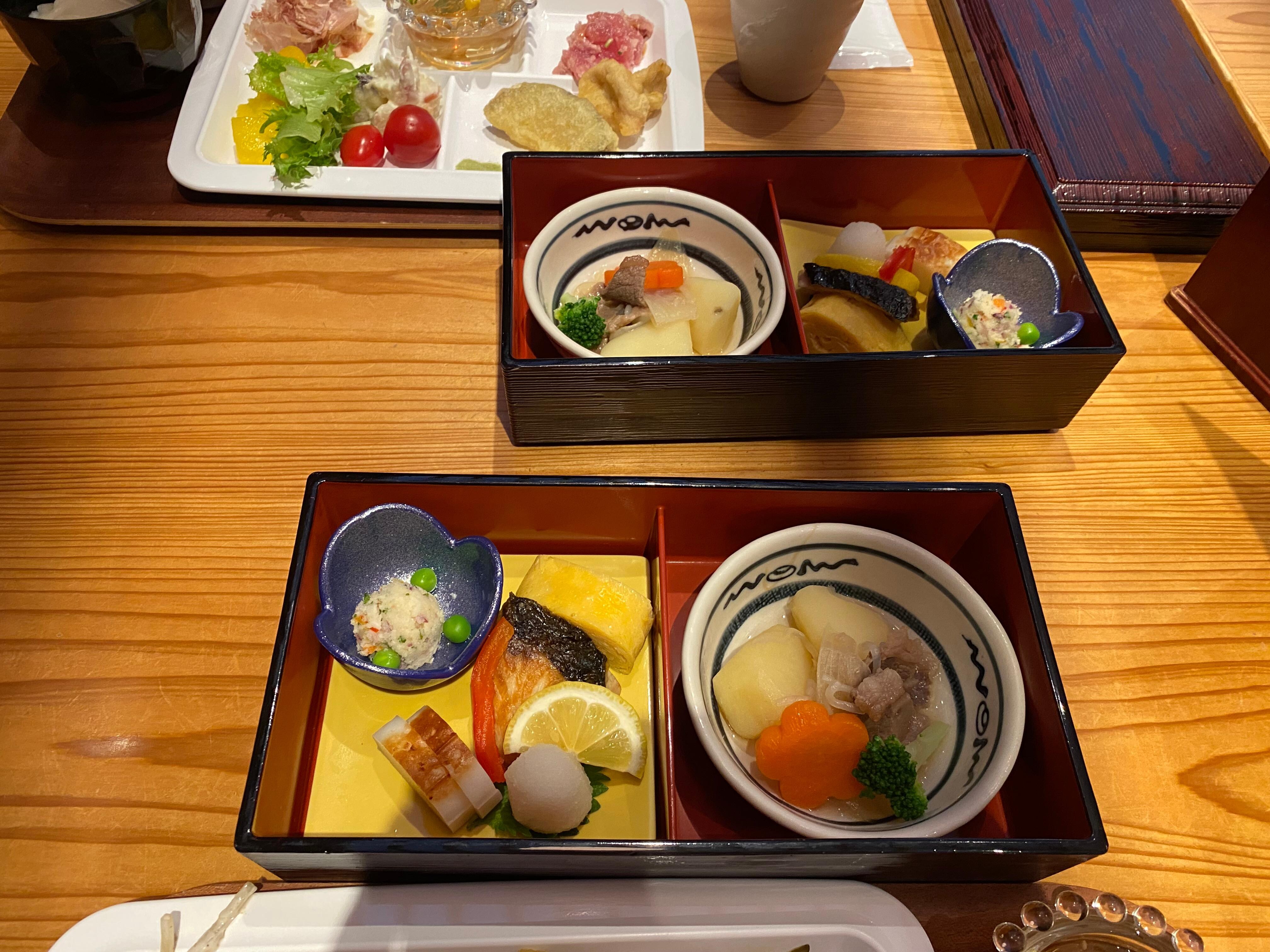 朝食はこちらが付きます。