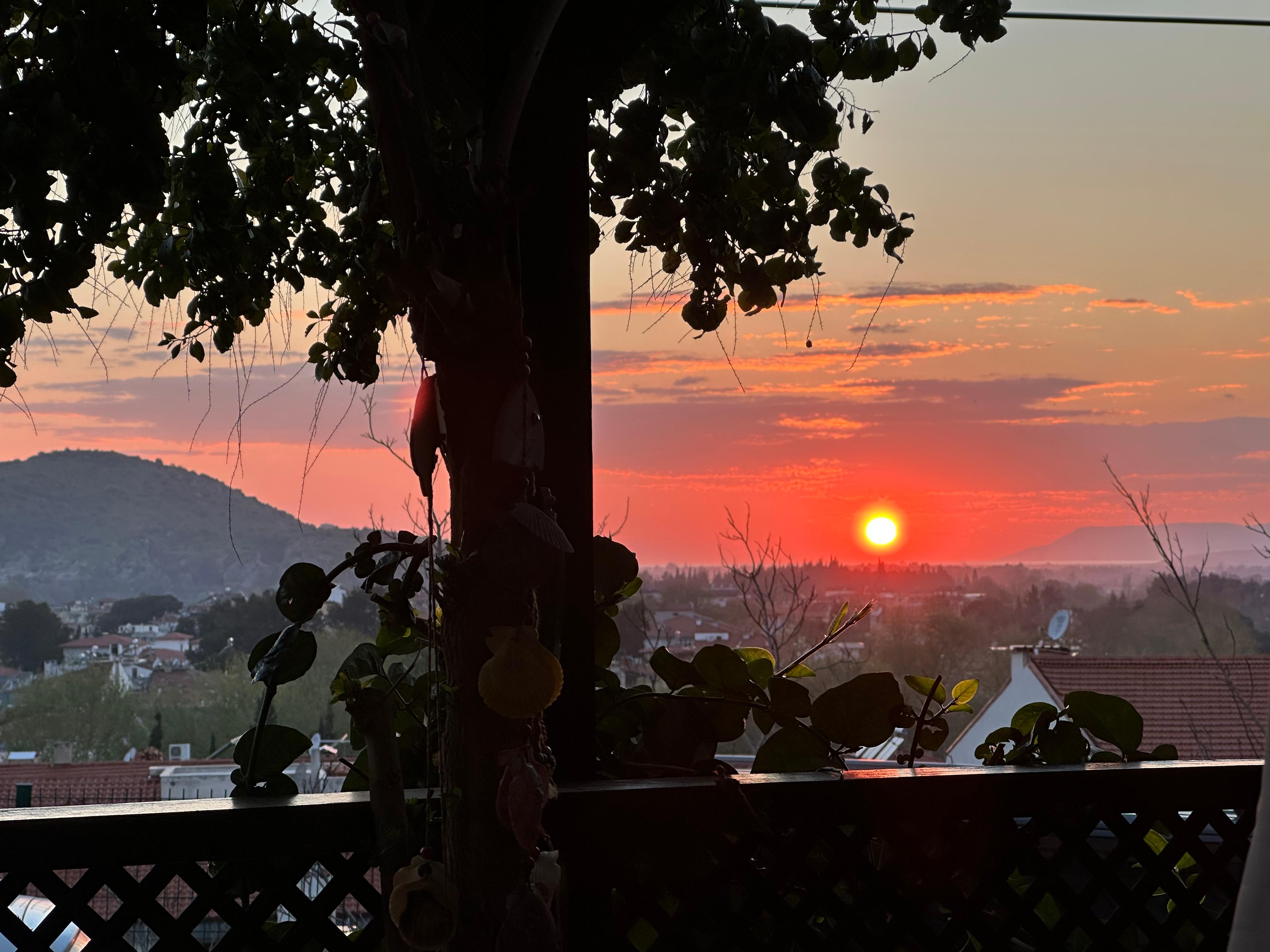 Bring your cup of tea and enjoy this view. 