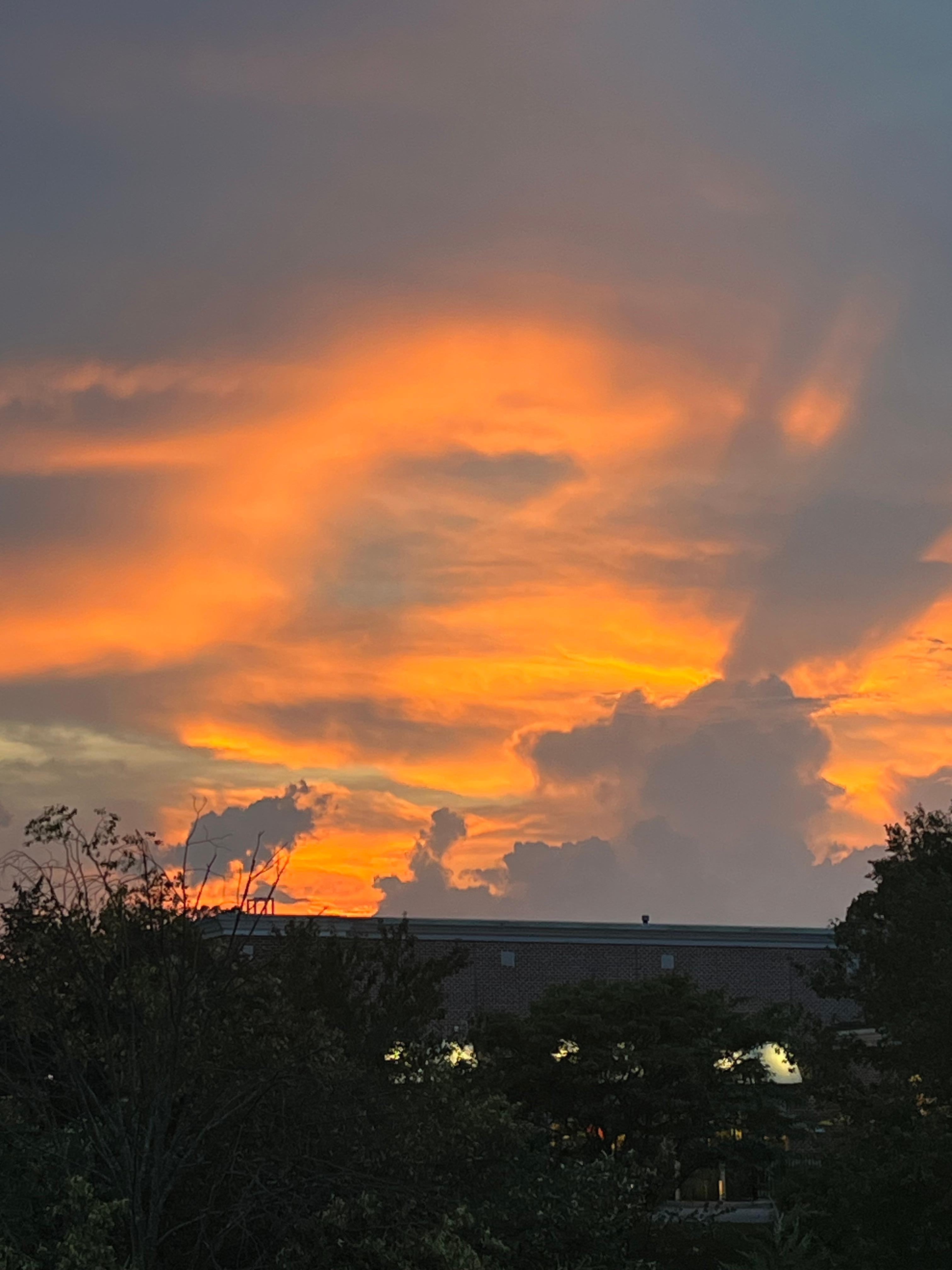 Sunset from 302