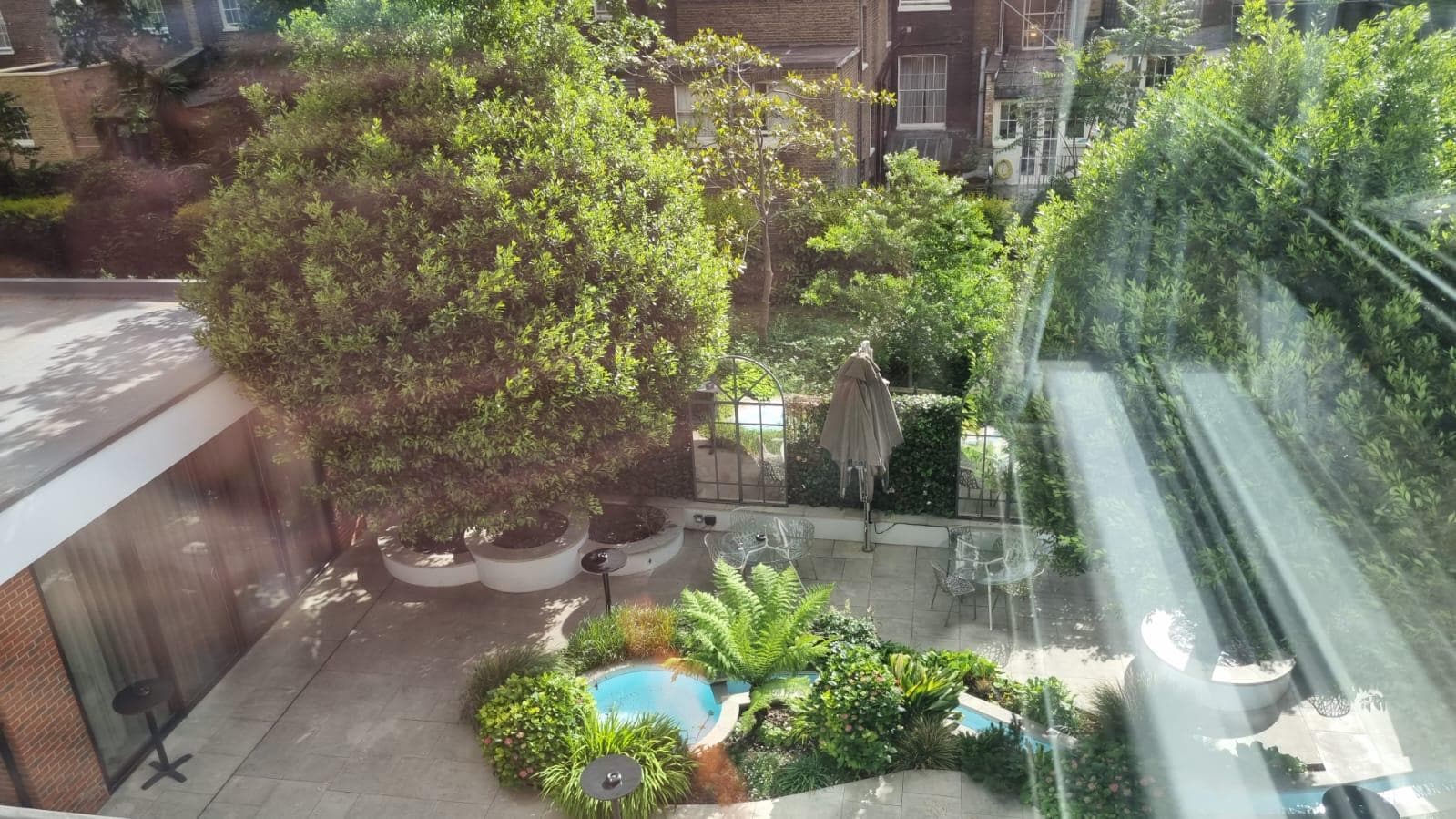 View from 2nd floor room