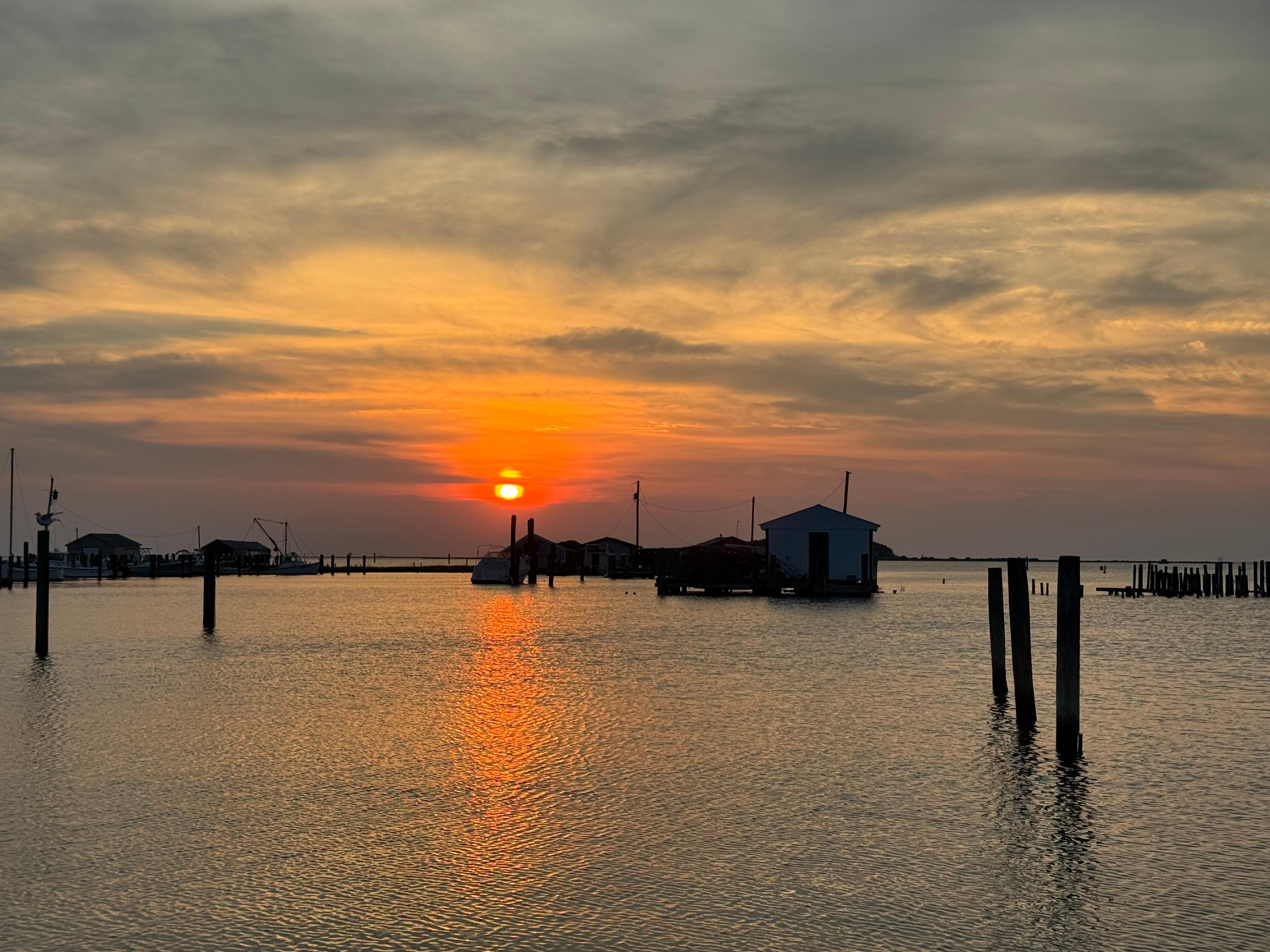 Sunset from Jack and Pickles