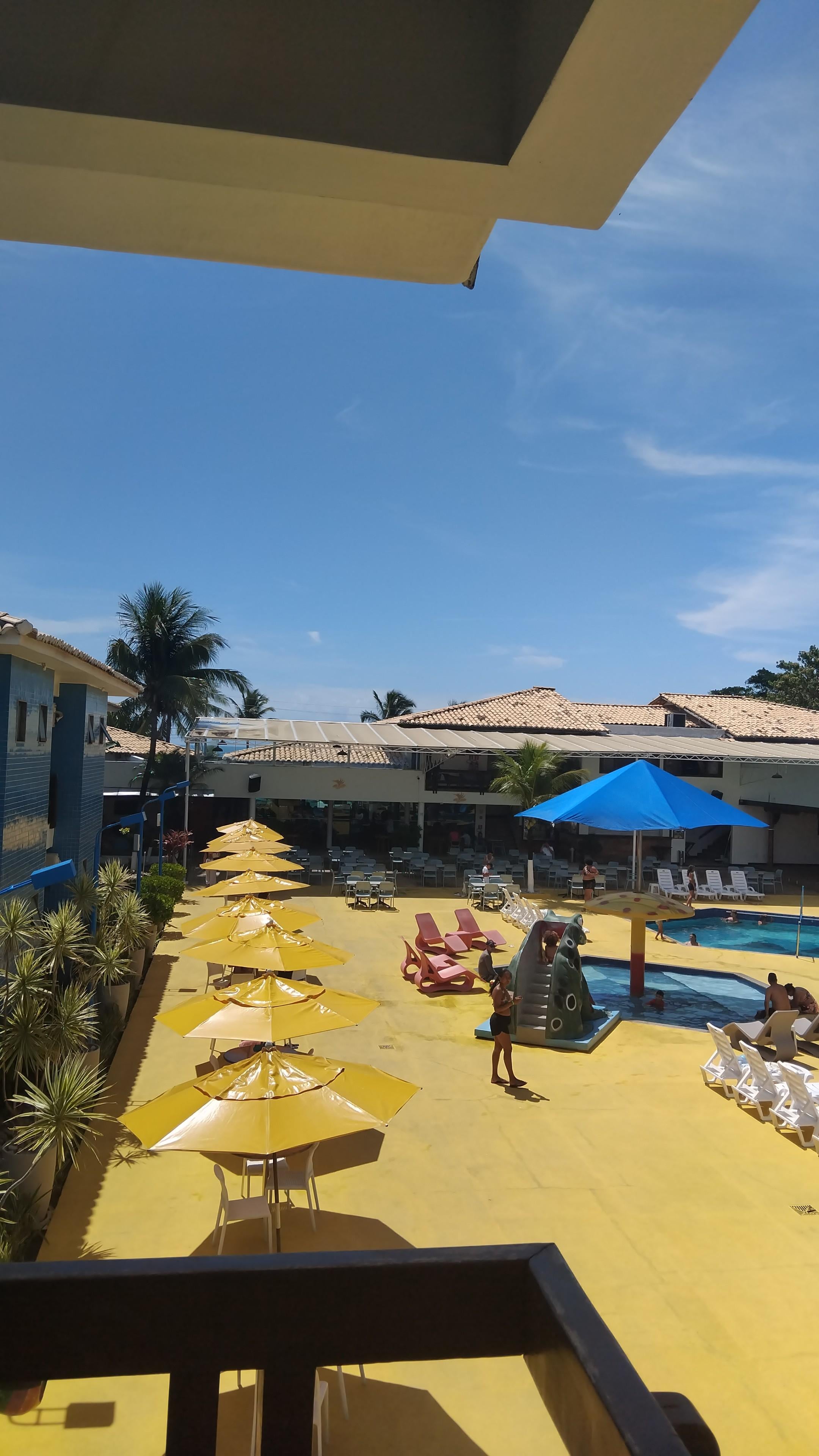 Área da piscina principal