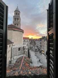 The sunset view ftom our room was amazing!