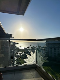 View from lanai one afternoon