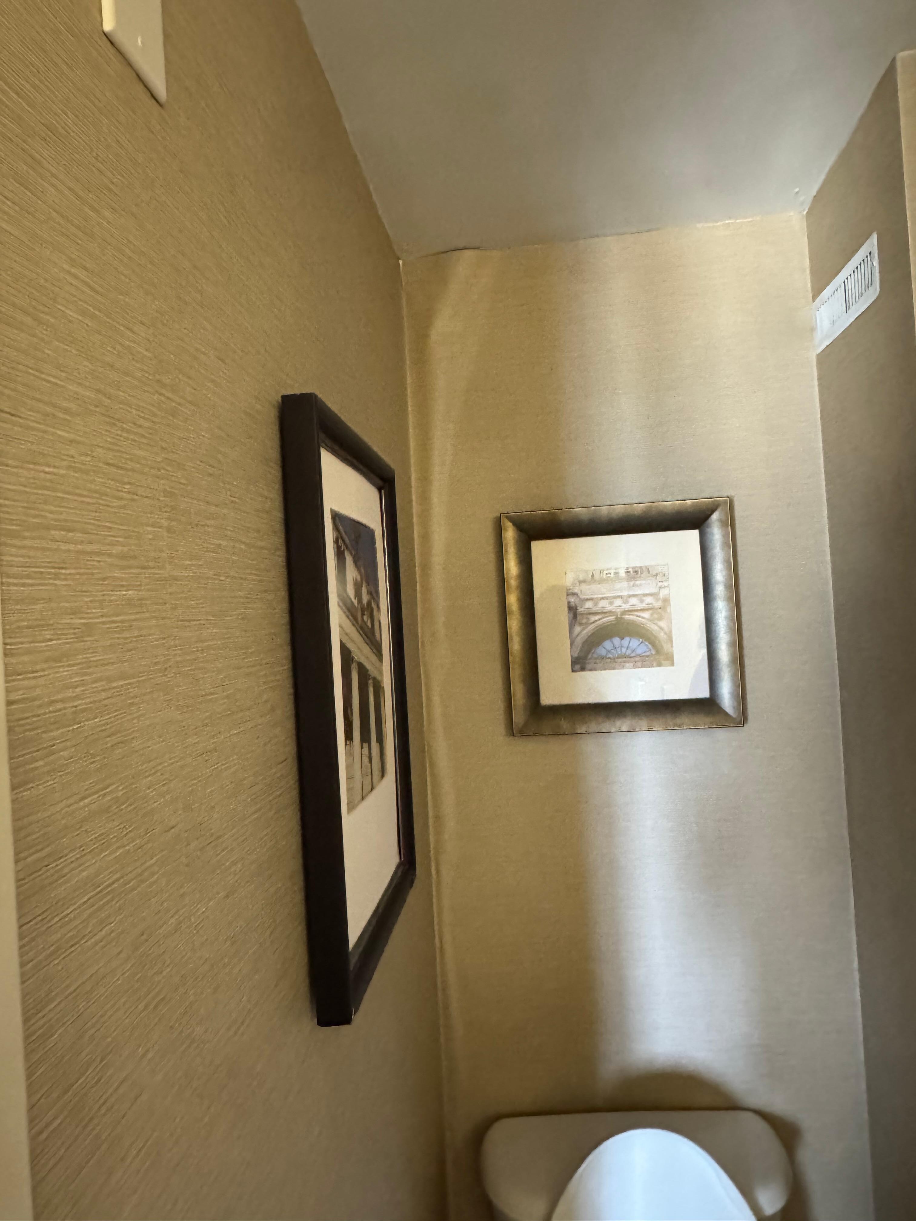 Wall paper coming off wall