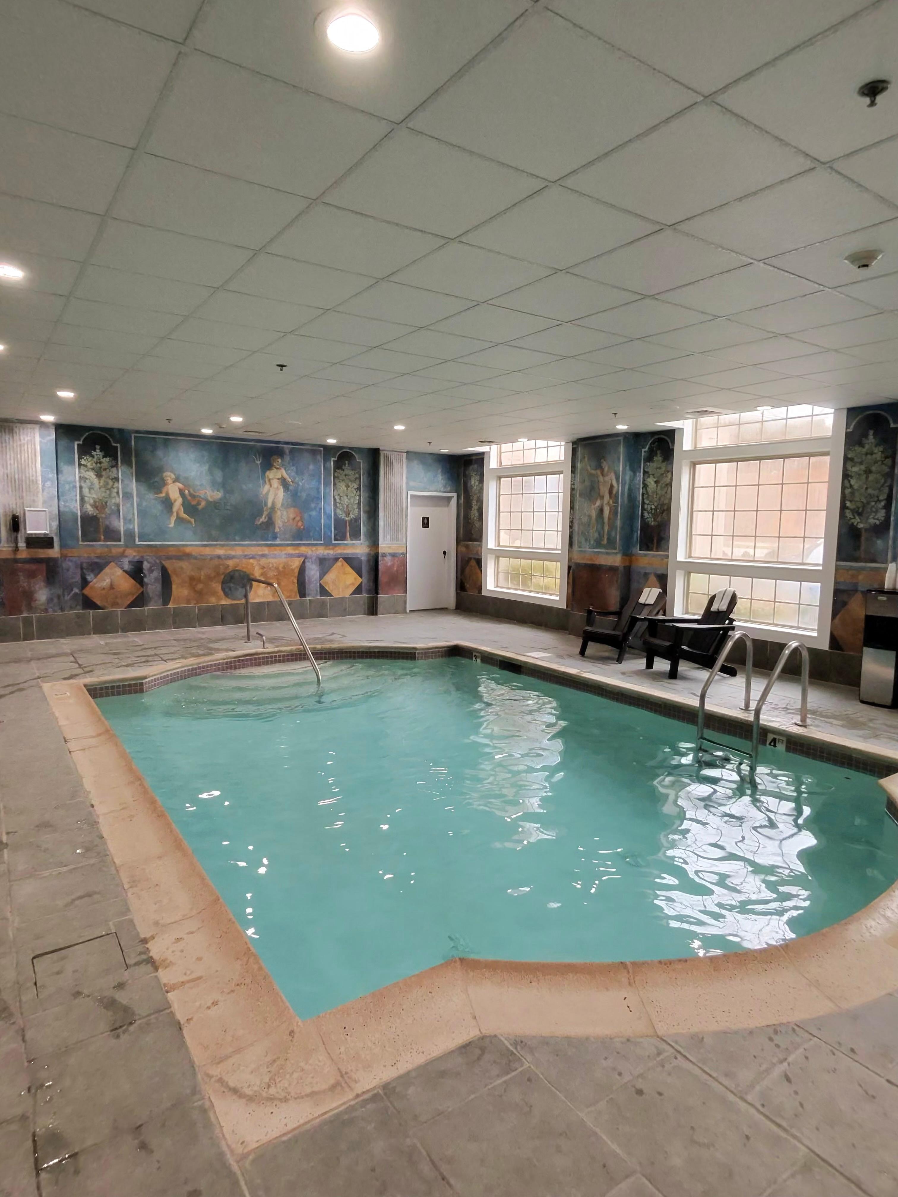 Make sure you find the pool and relax.