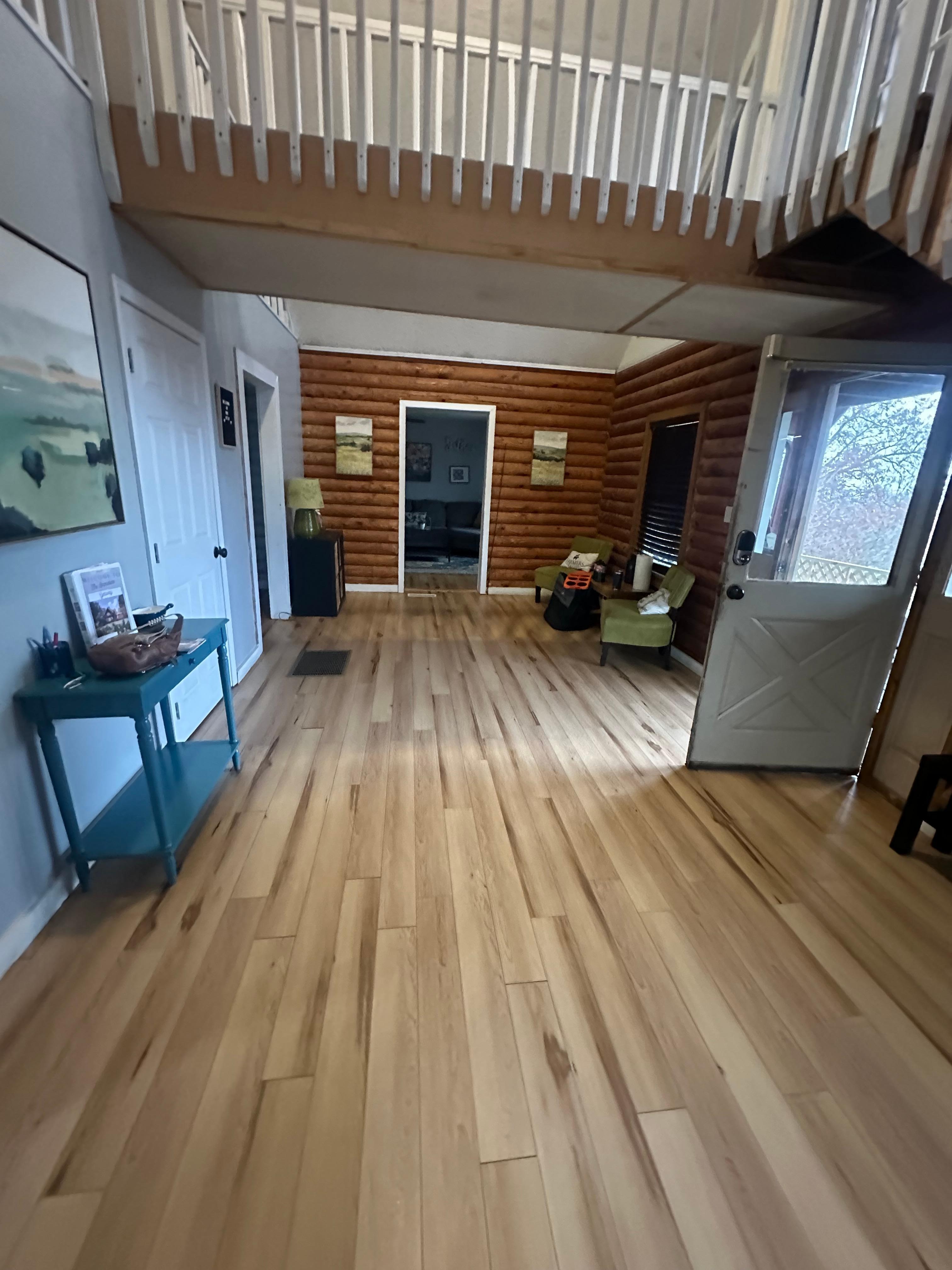 Front room of the house