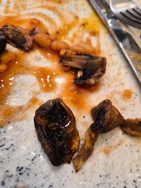 Mushrooms cooked last week and served this morning