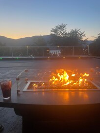Fire table to use as well.