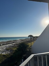 View to the right on the balcony